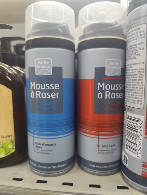 mousse à raser