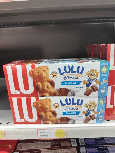 lu l'ourson chocolat