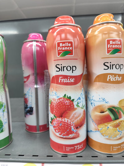 sirop fraise 60cL